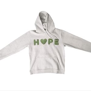 BTS J Hope Jhope J-hope Artist Collection Hope Pot Gray Grey Hoodie Hoody